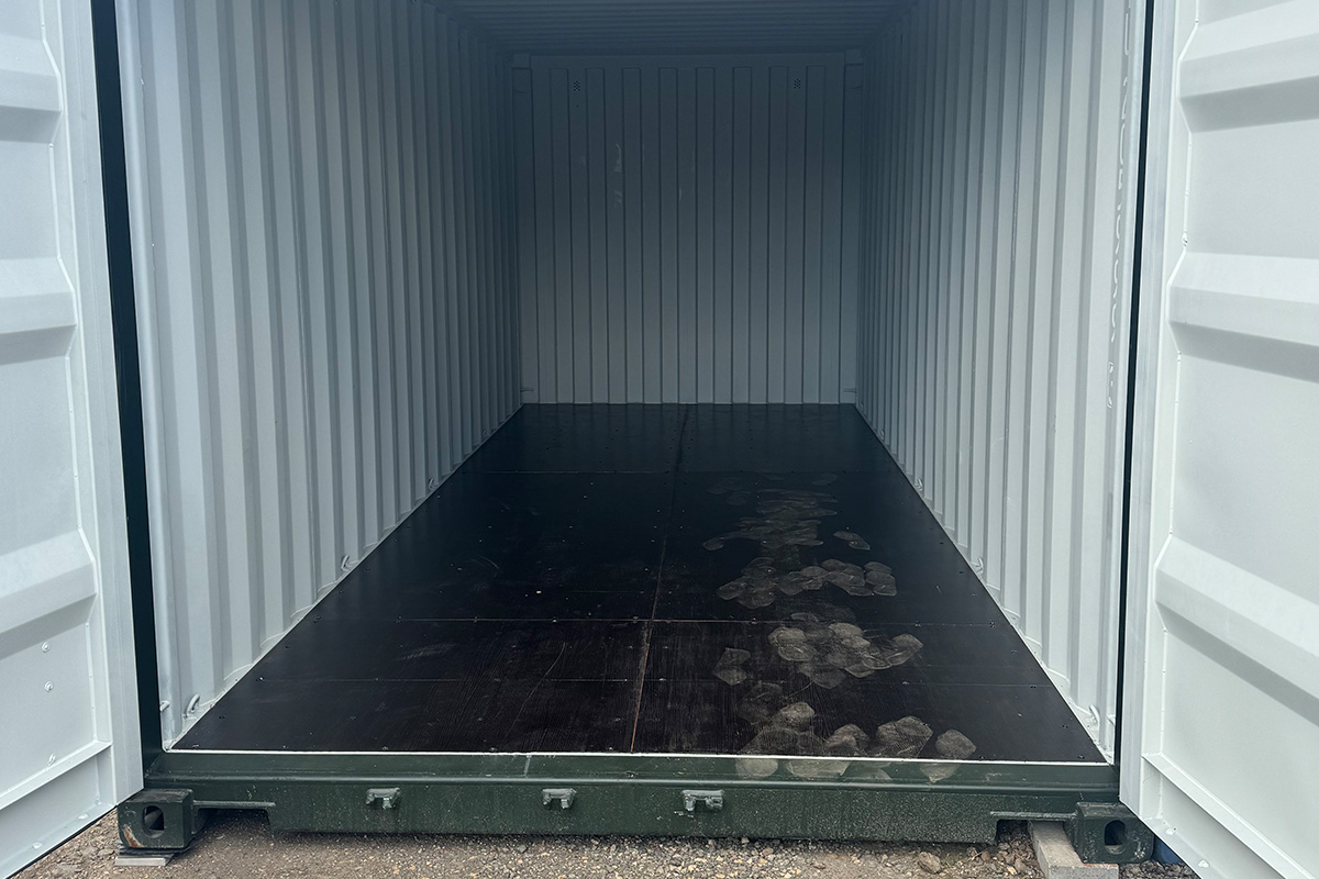 Self-store storage containers at Wardle & Keach